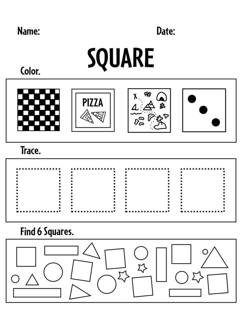 Square Worksheet Free Printable Digital PDF Worksheets Library