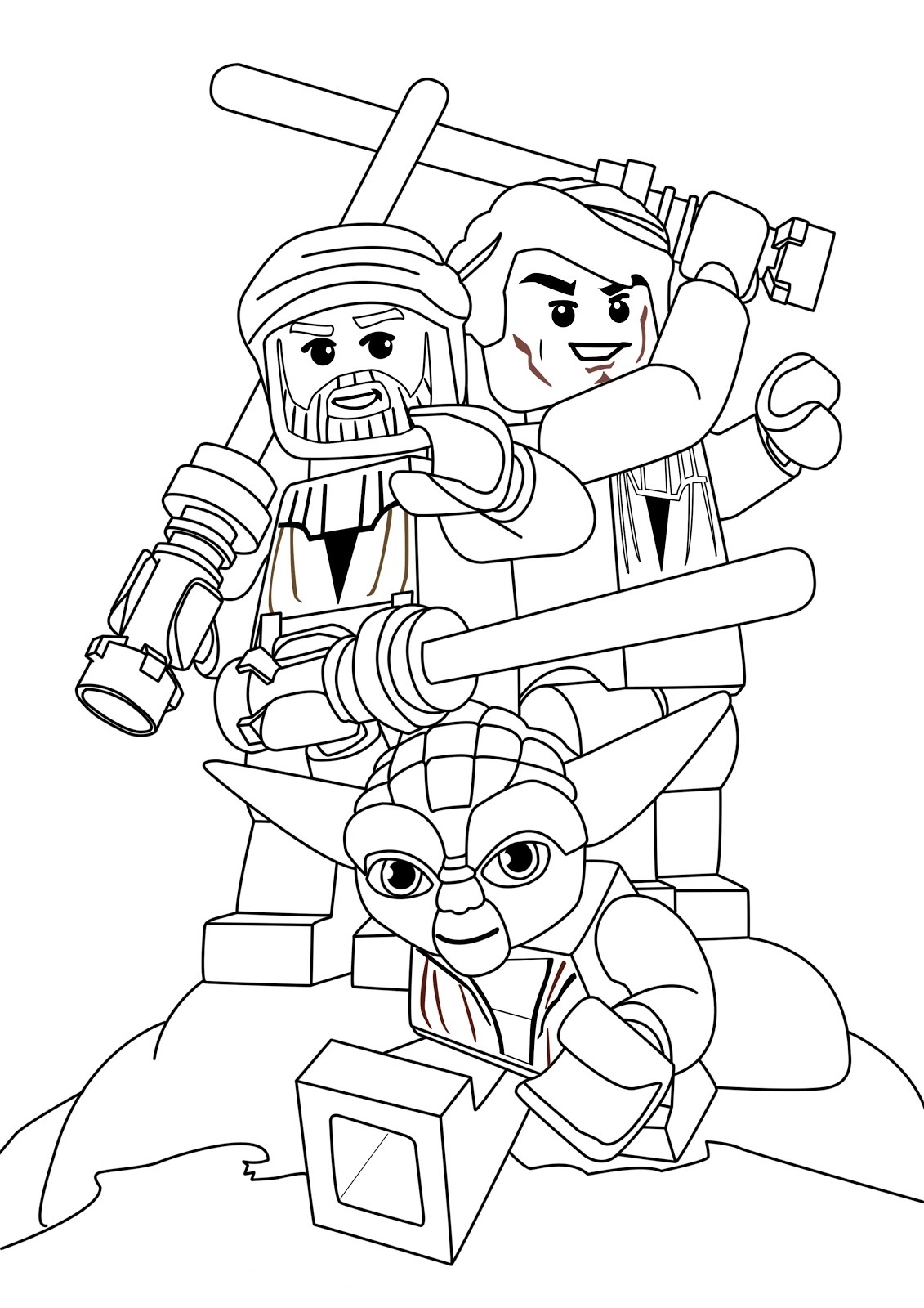 star wars free coloring pages