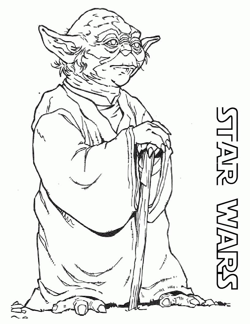Star Wars Coloring Pages Free Printable