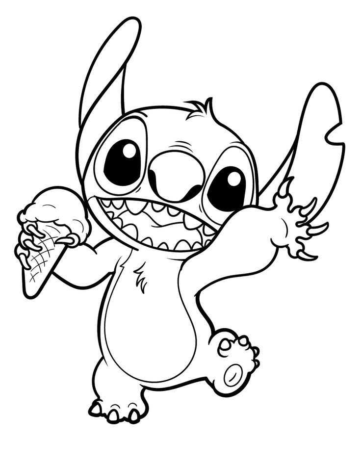 Icecream Coloring Pages