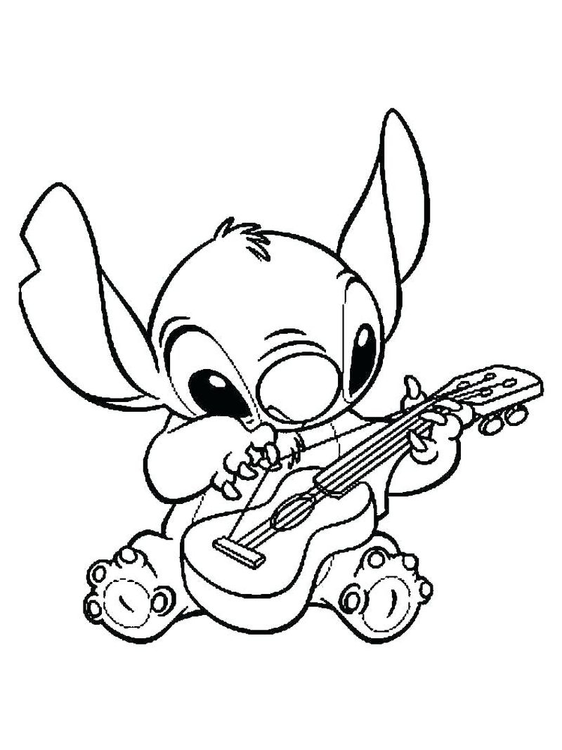 stitch coloring pages pdf free download