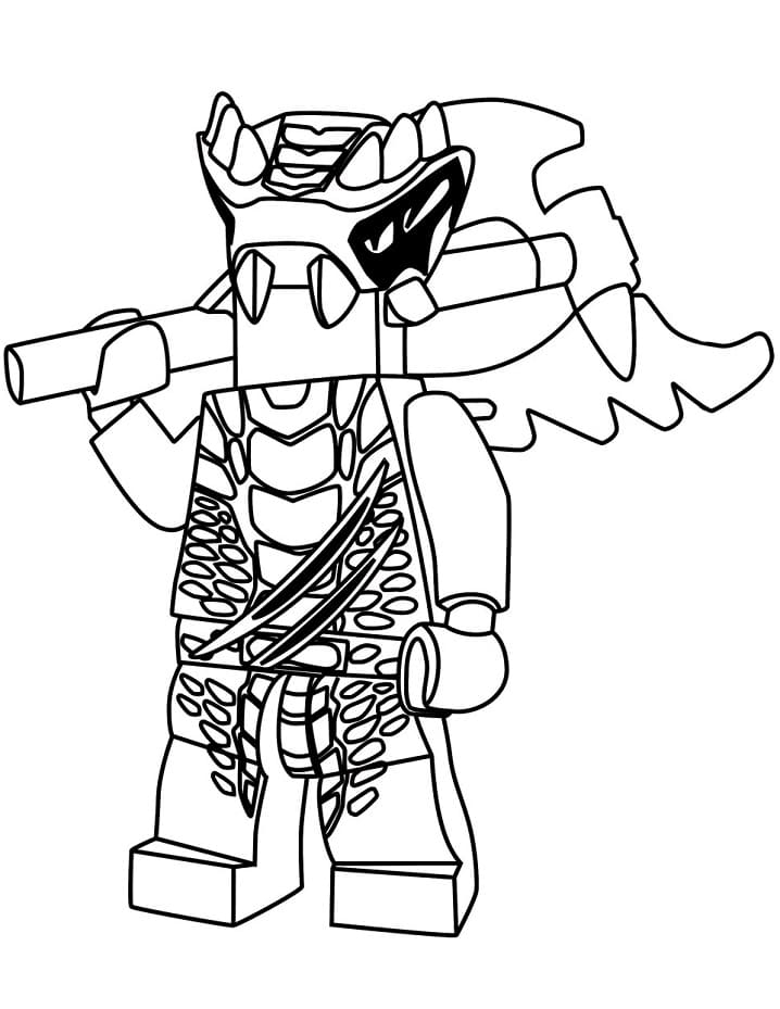 Ninjago Coloring Page