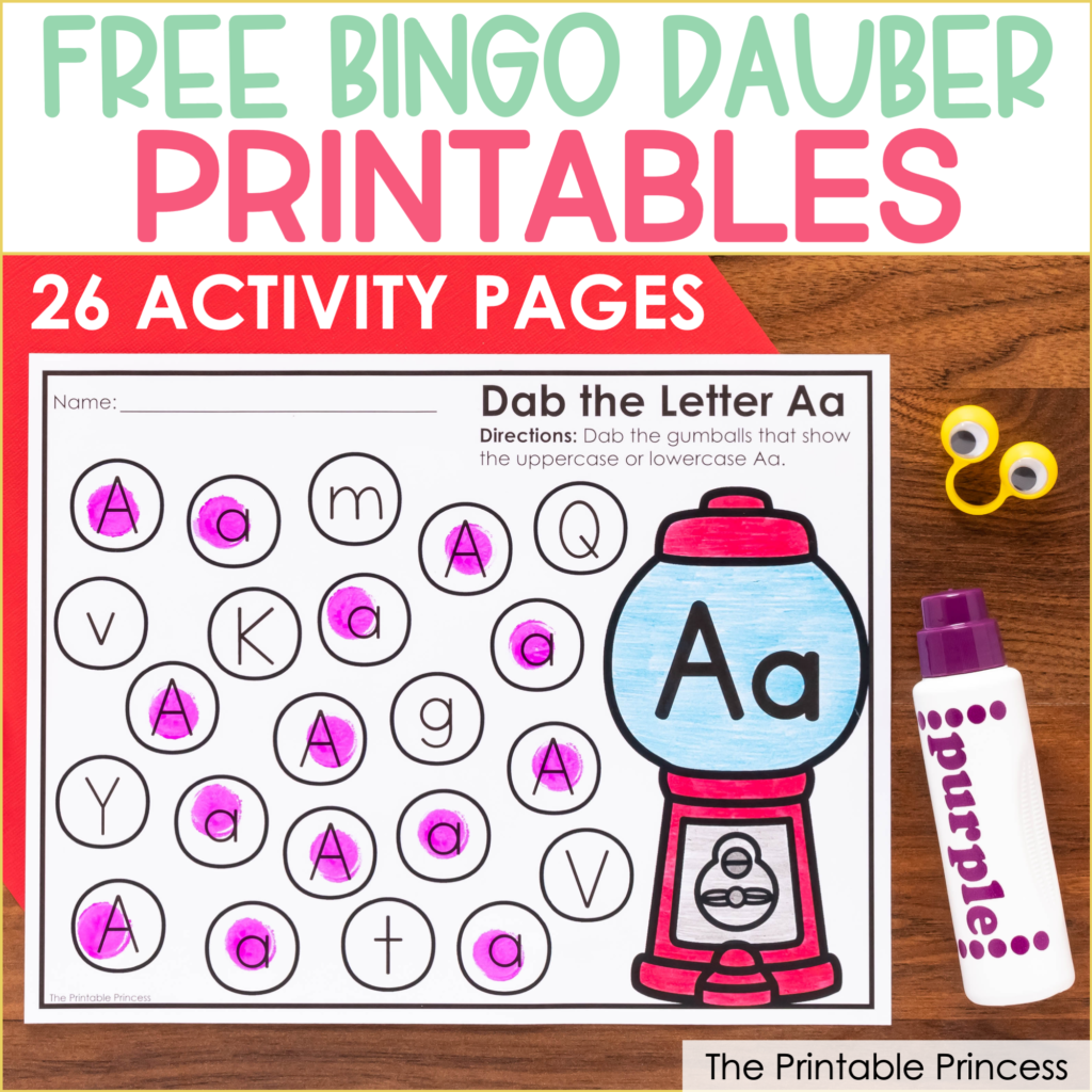 Summertime Bingo Dab Worksheets By The Speechie Lady Worksheets Library 