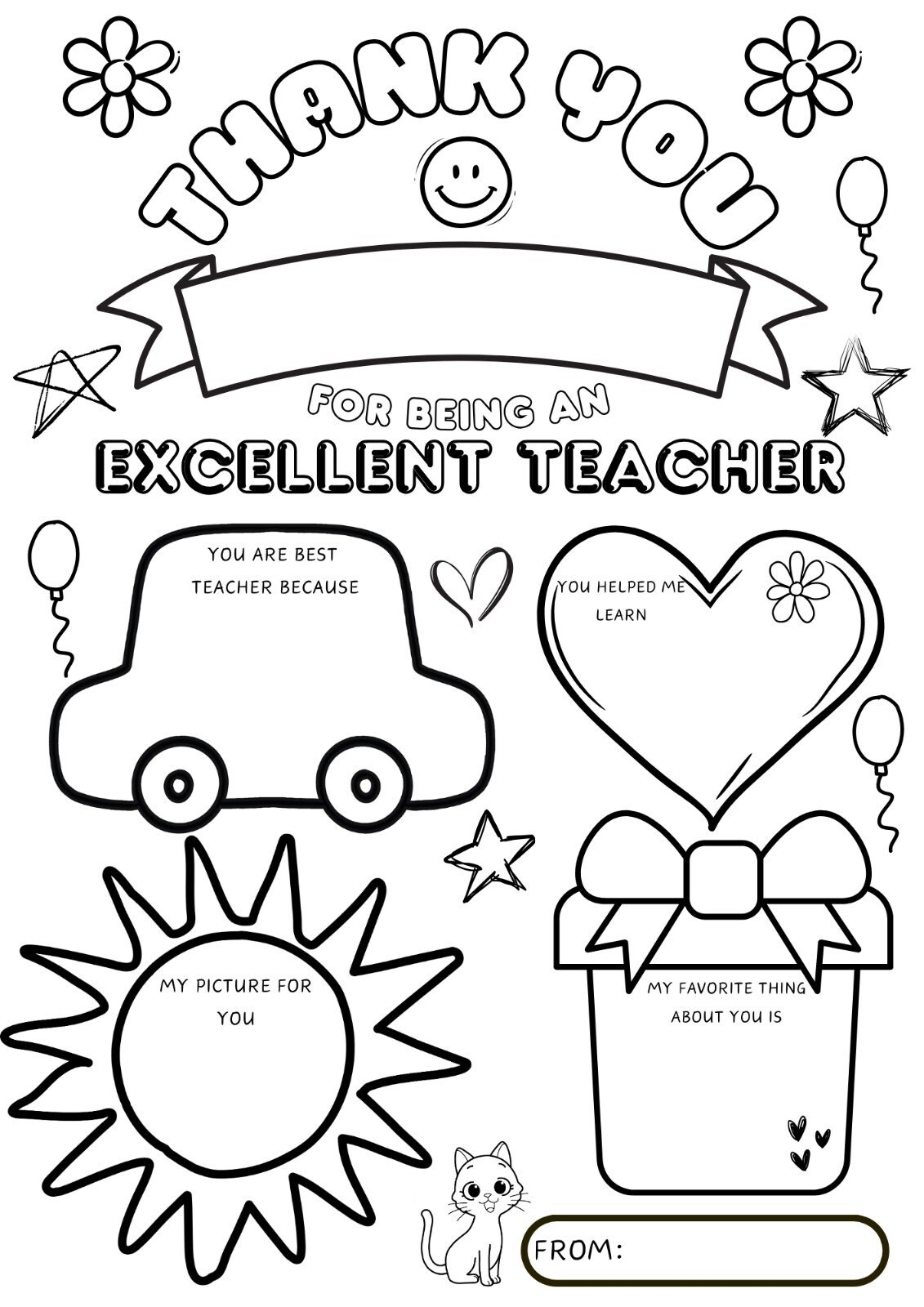 teacher appreciation worksheet