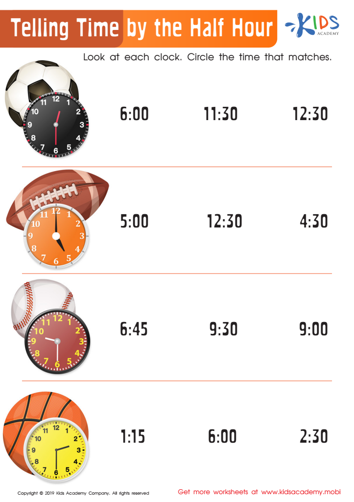 Telling Time Worksheets Free Learning To Tell Time Printable PDF