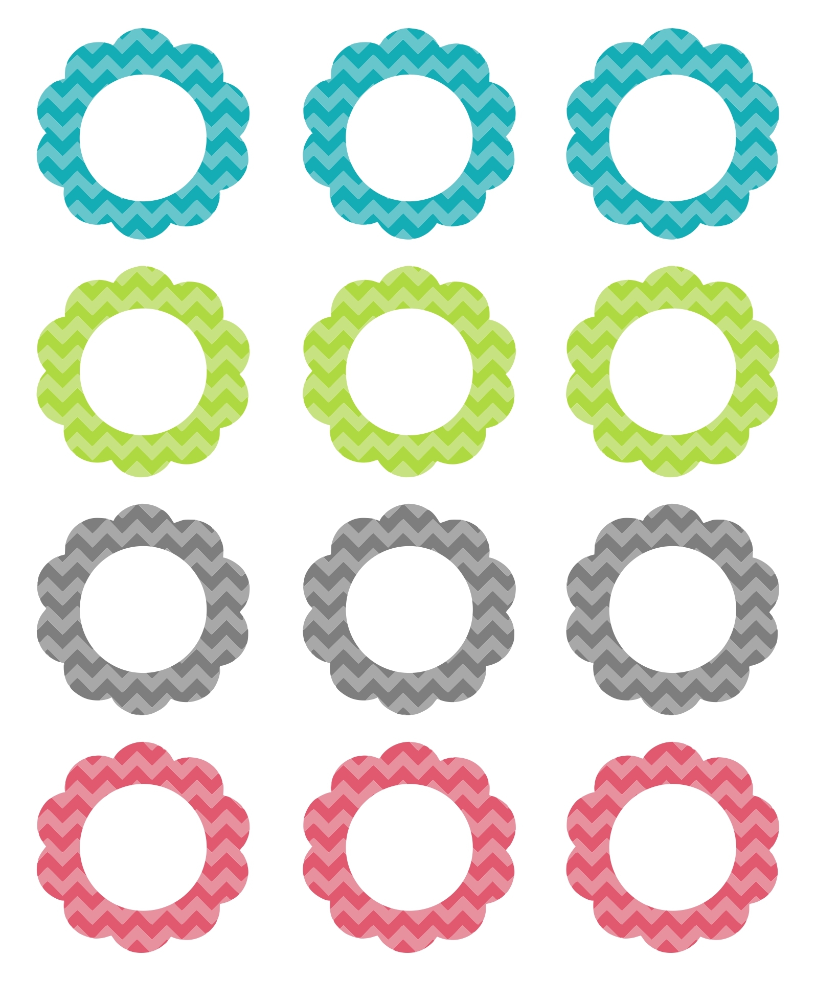 free printable cupcake template