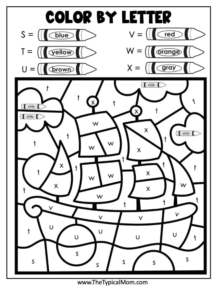 Thanksgiving Multiplication Coloring Worksheets 