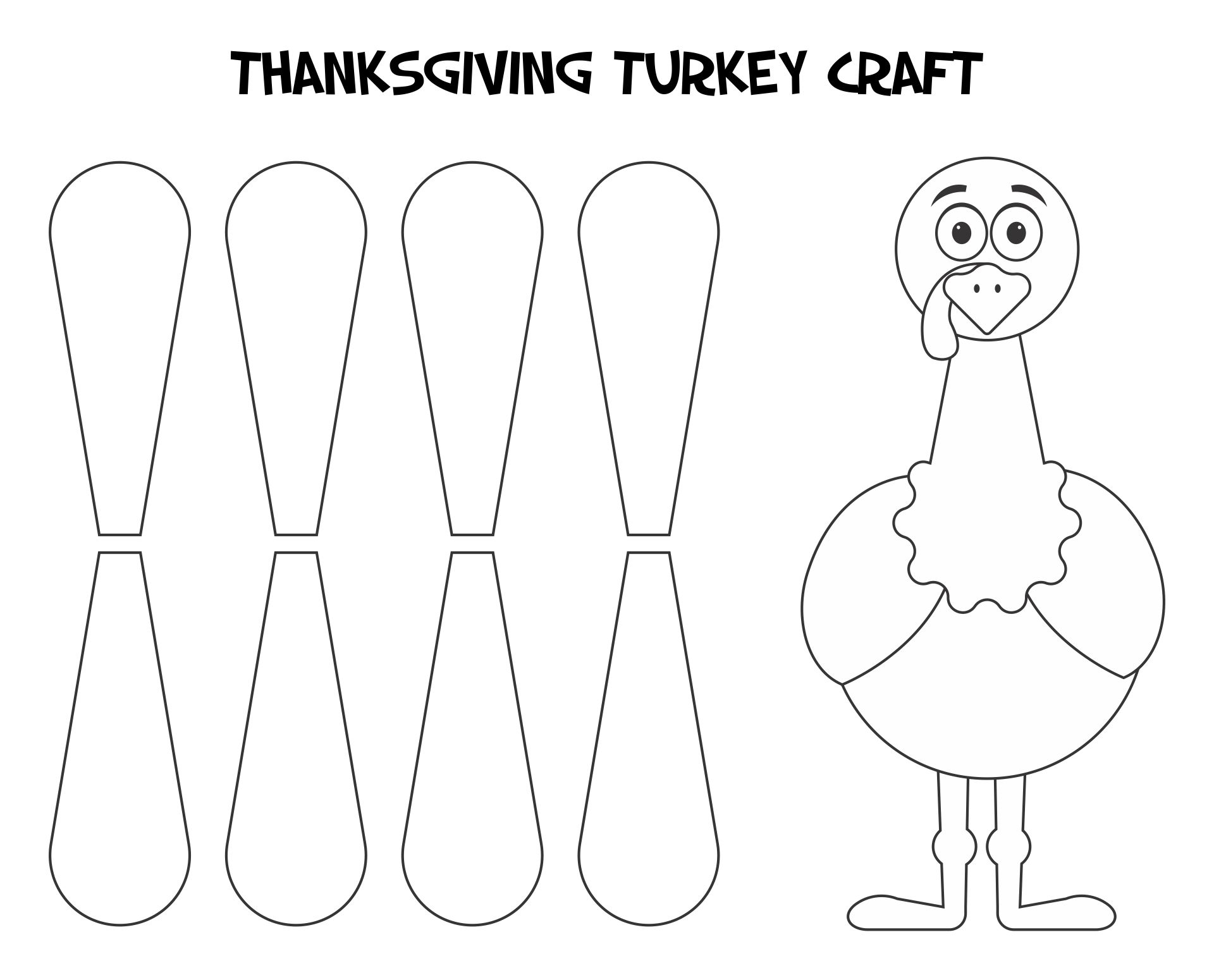 Thanksgiving Printable Craft