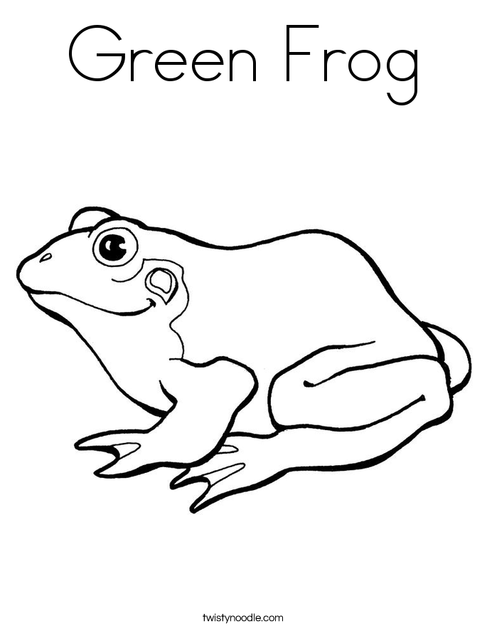 coloring green worksheet