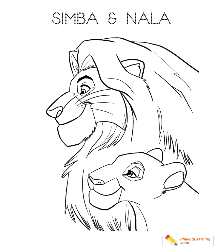 Lion King Coloring Pages Simba