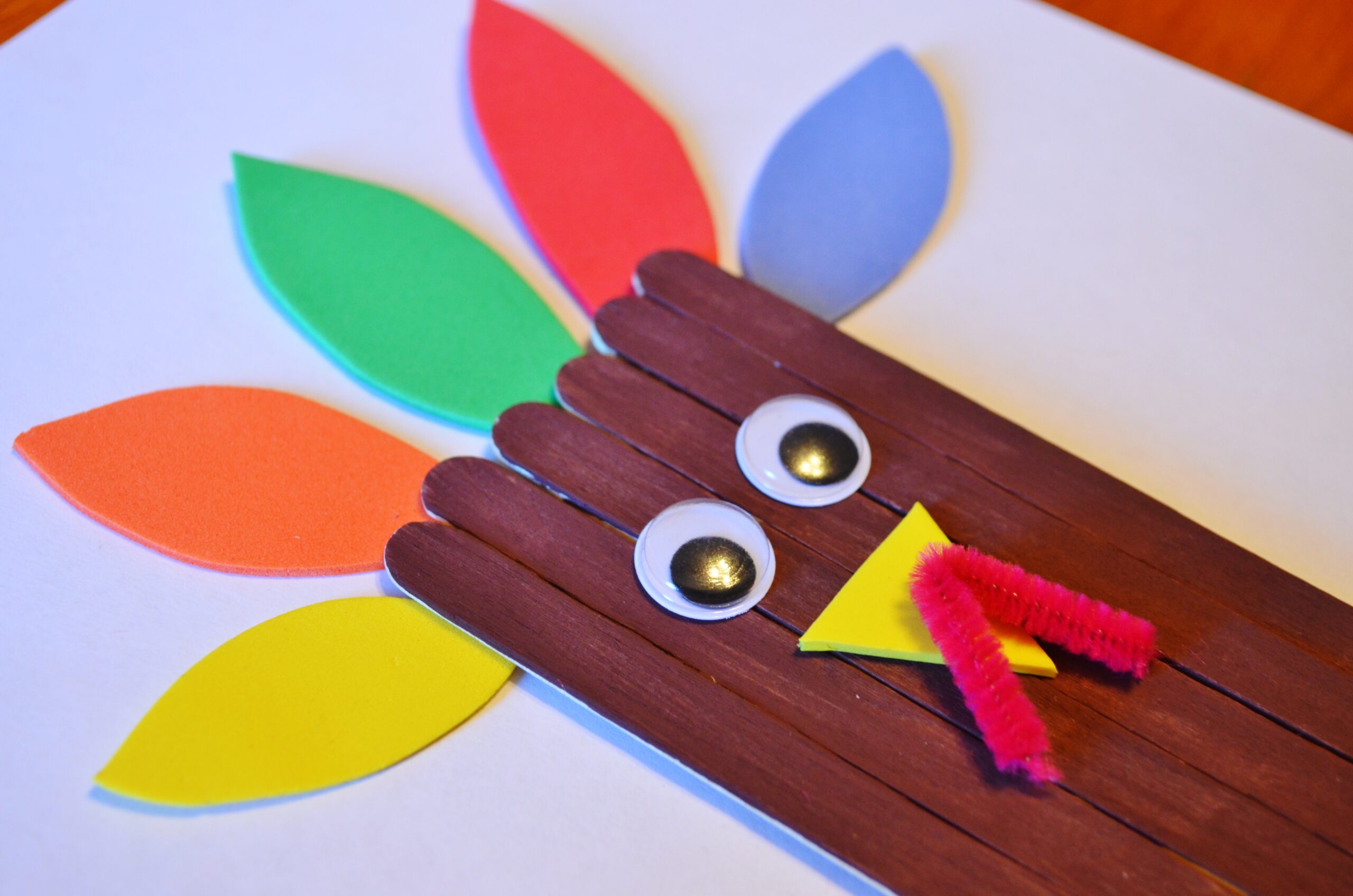 printable turkey craft for kids