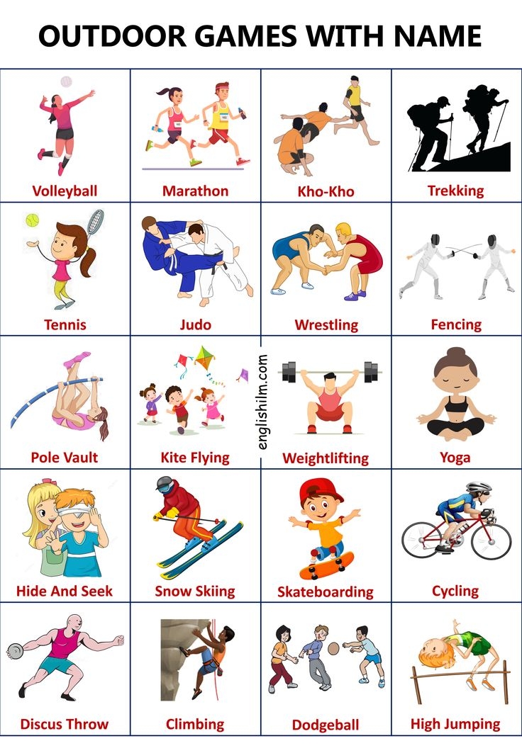 The Ultimate Guide To Outdoor Games With Name In English And Spanish 