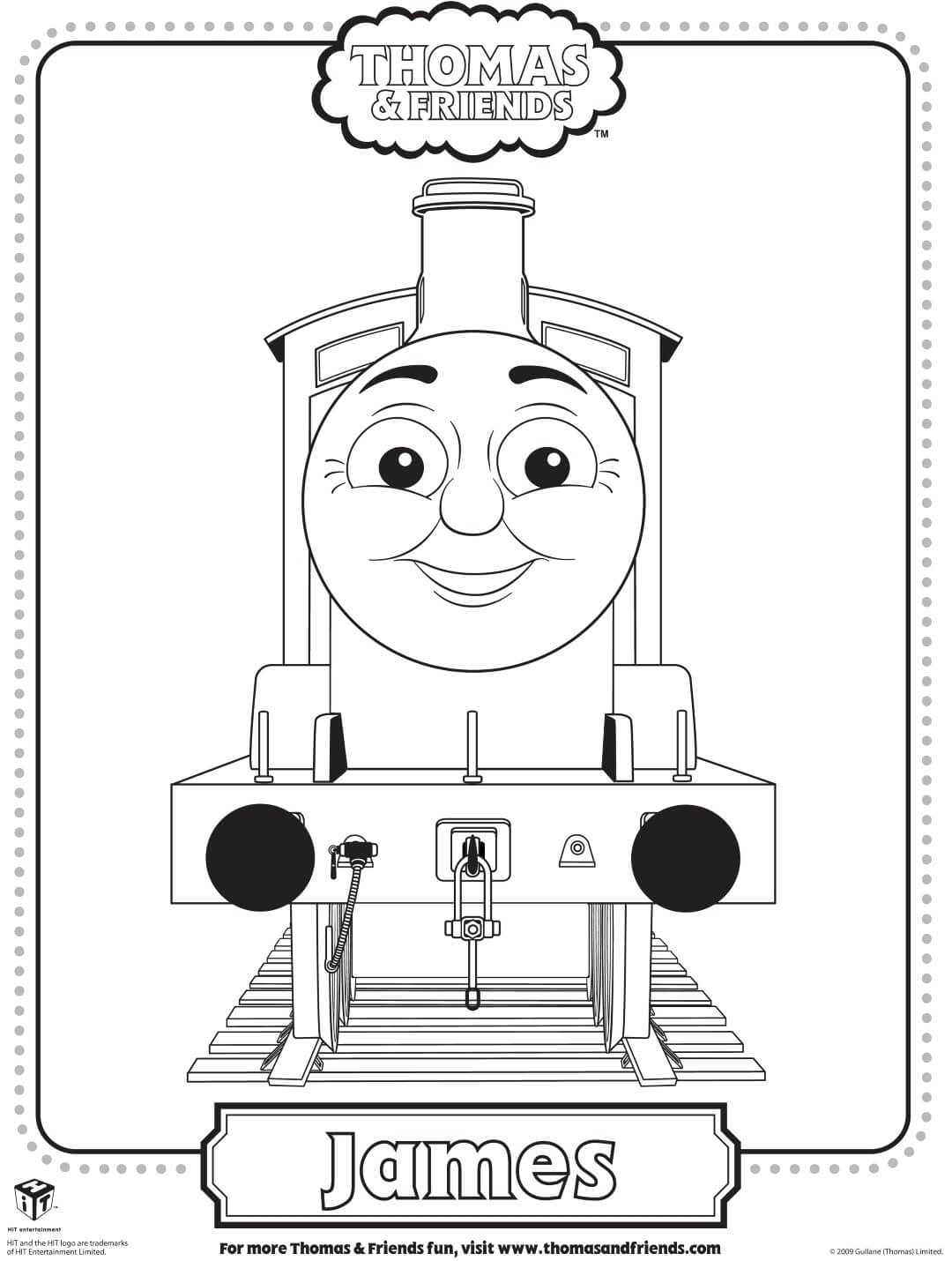 Thomas Coloring Pages Printable Coloring Pages FREE