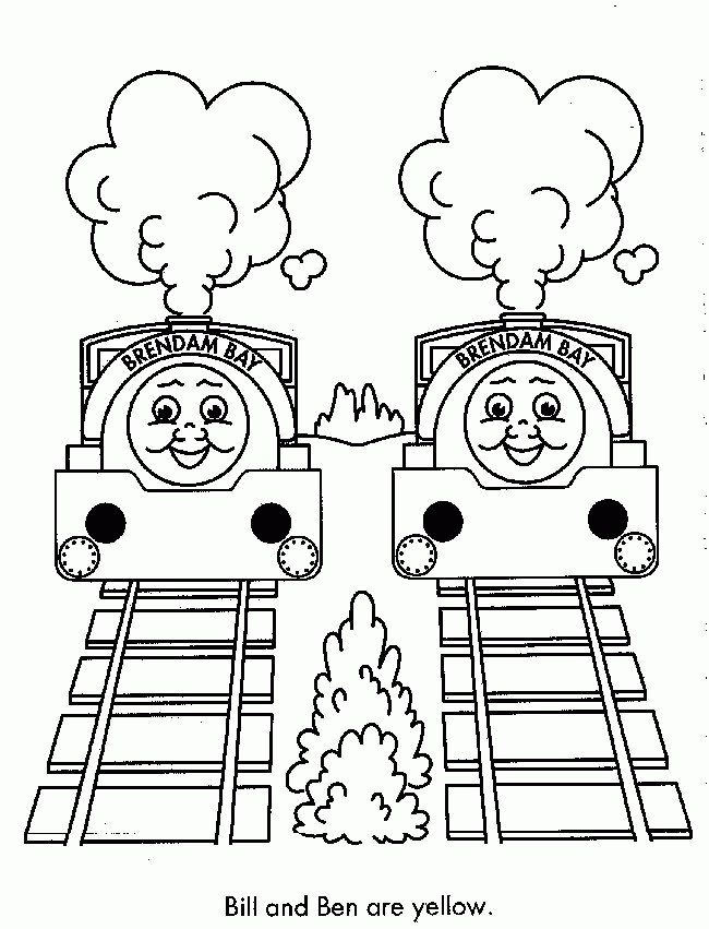 Thomas The Tank Engine Coloring Pages 3 Coloringkids