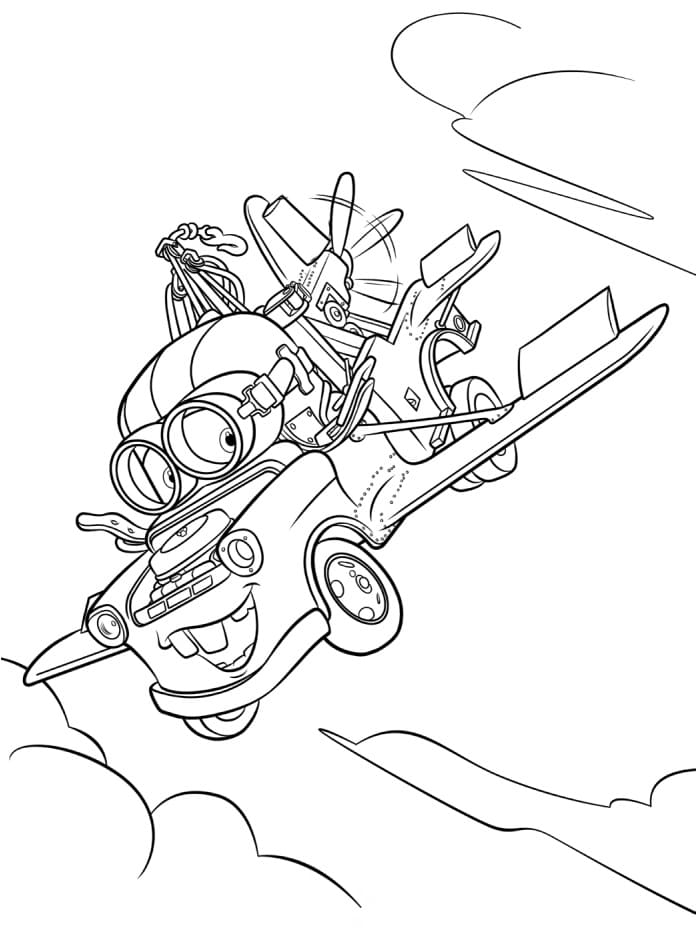 Tow Mater Coloring Page Free Printable Coloring Pages For Kids