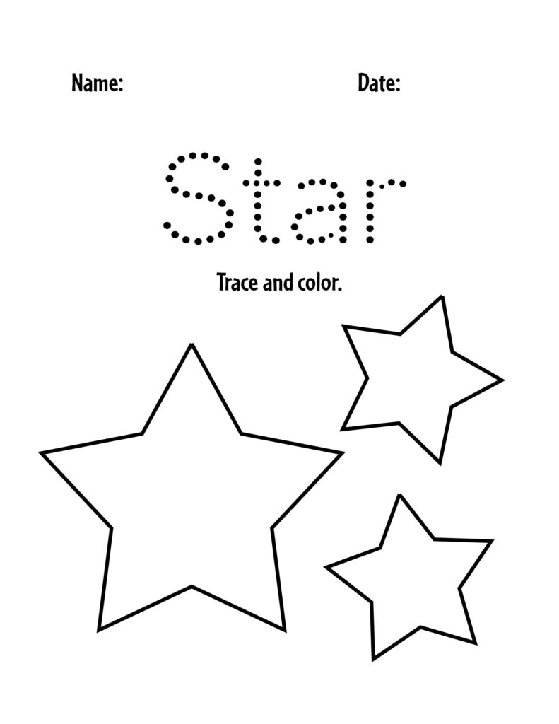 Tracing Shapes Archives About Preschool Worksheets Library