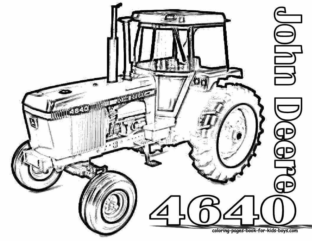 John Deere Coloring Pages