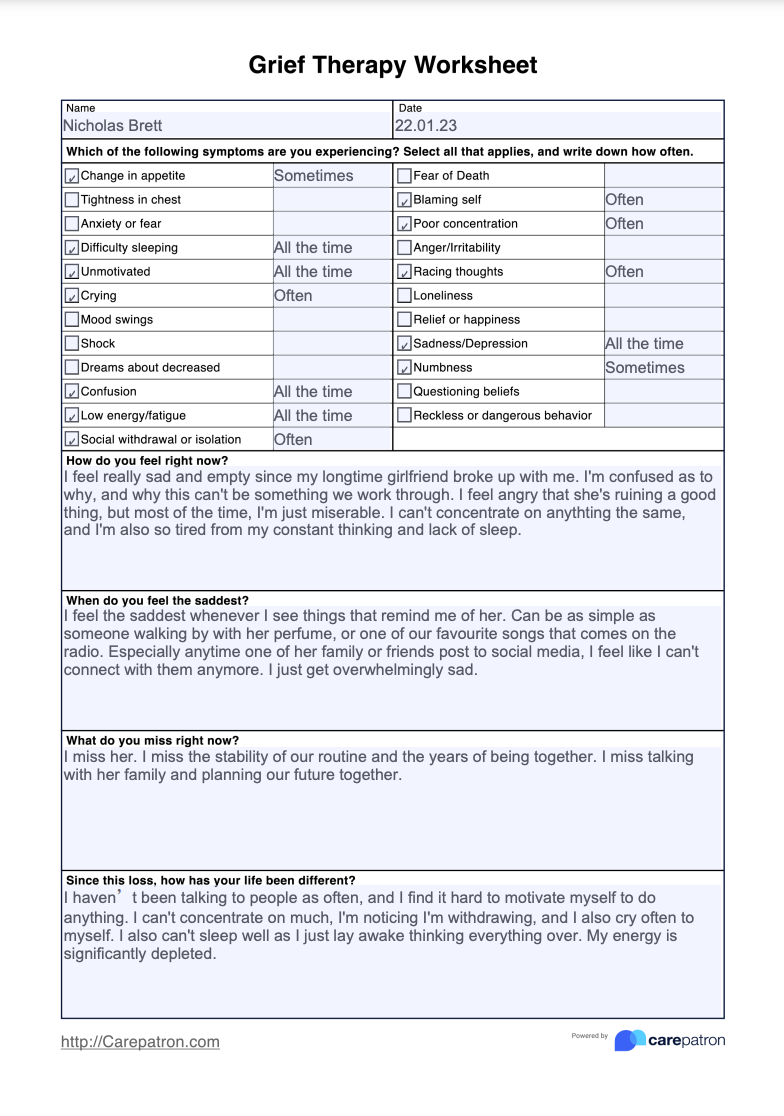 Understanding Grief Worksheet By School Counseling On The Move 