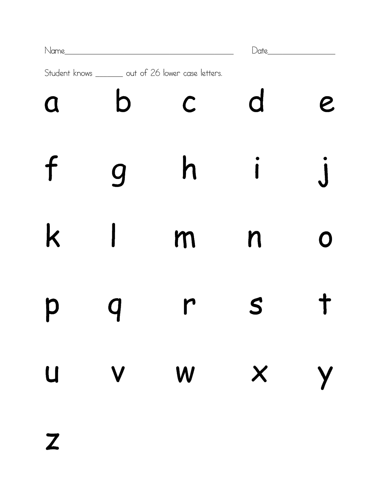 Upper And Lowercase Printable Alphabet Letters Calendar Printables