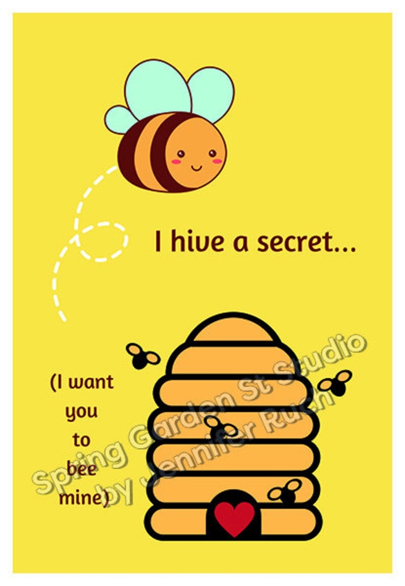 animal valentines cards printables