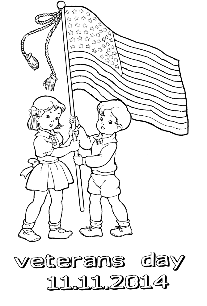 veterans day coloring pages free