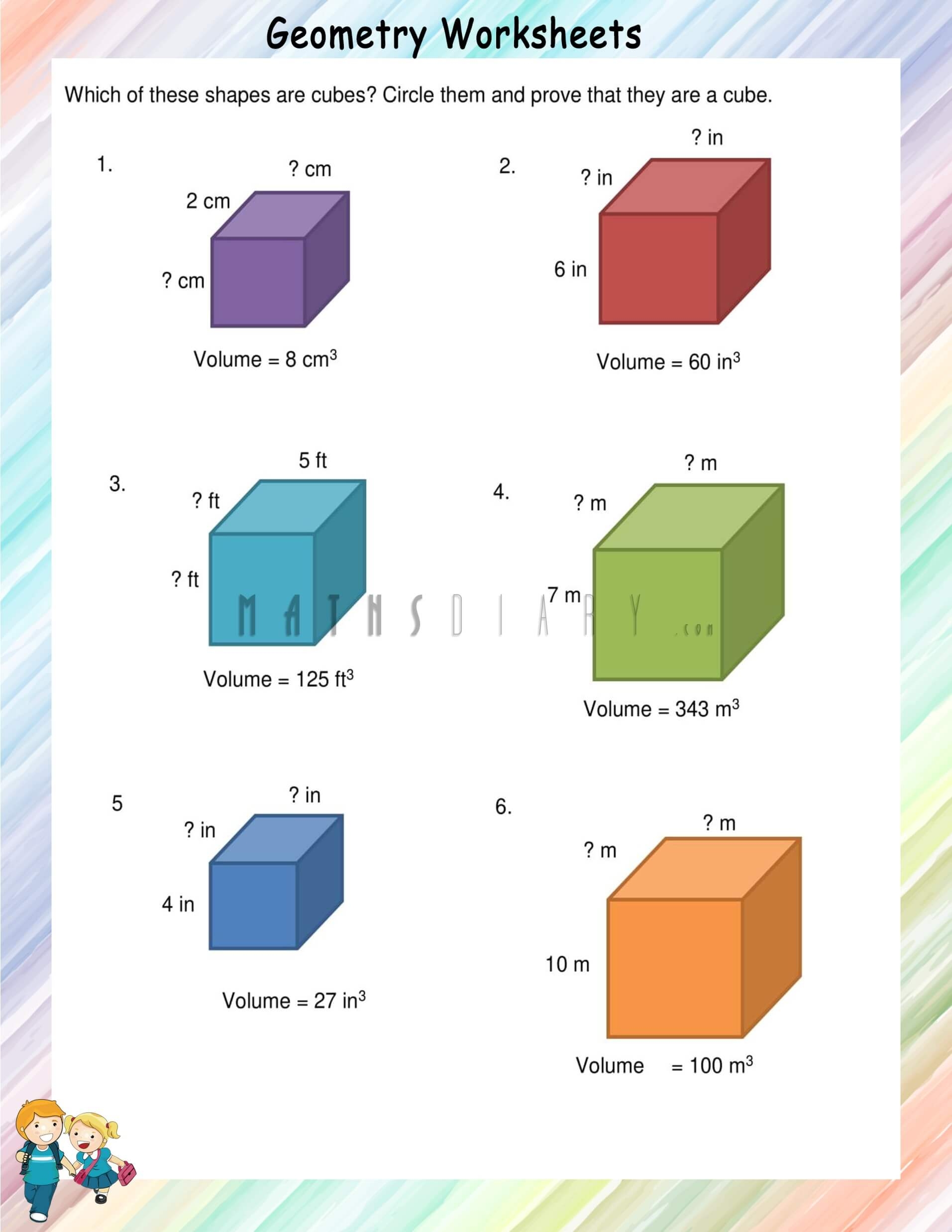 Volume Of Prism Worksheets Worksheets Library