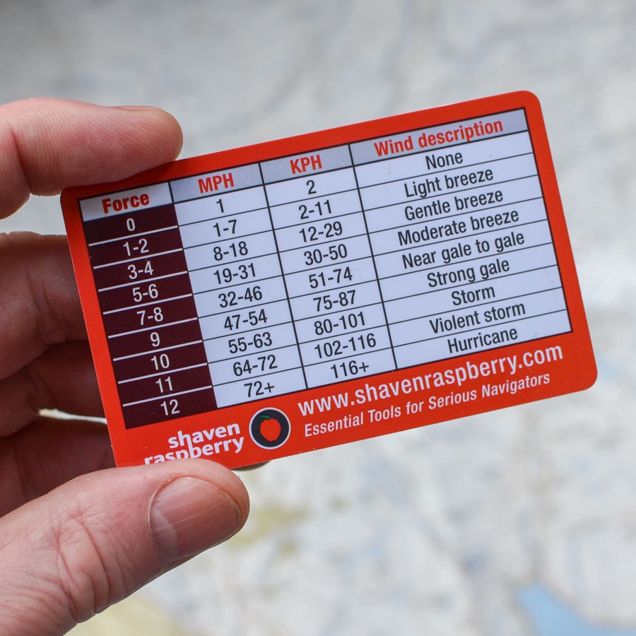 Wind Speed Calculator Reference Card Reference Cards ShavenRaspberry