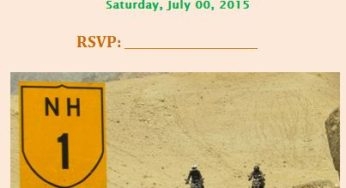 Word Road Trip Invitation Template Free Word Templates