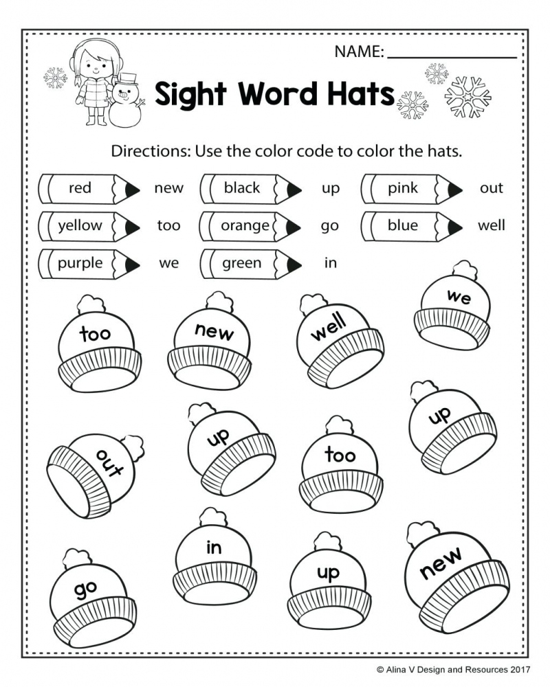 worksheet ideas for preschoolers