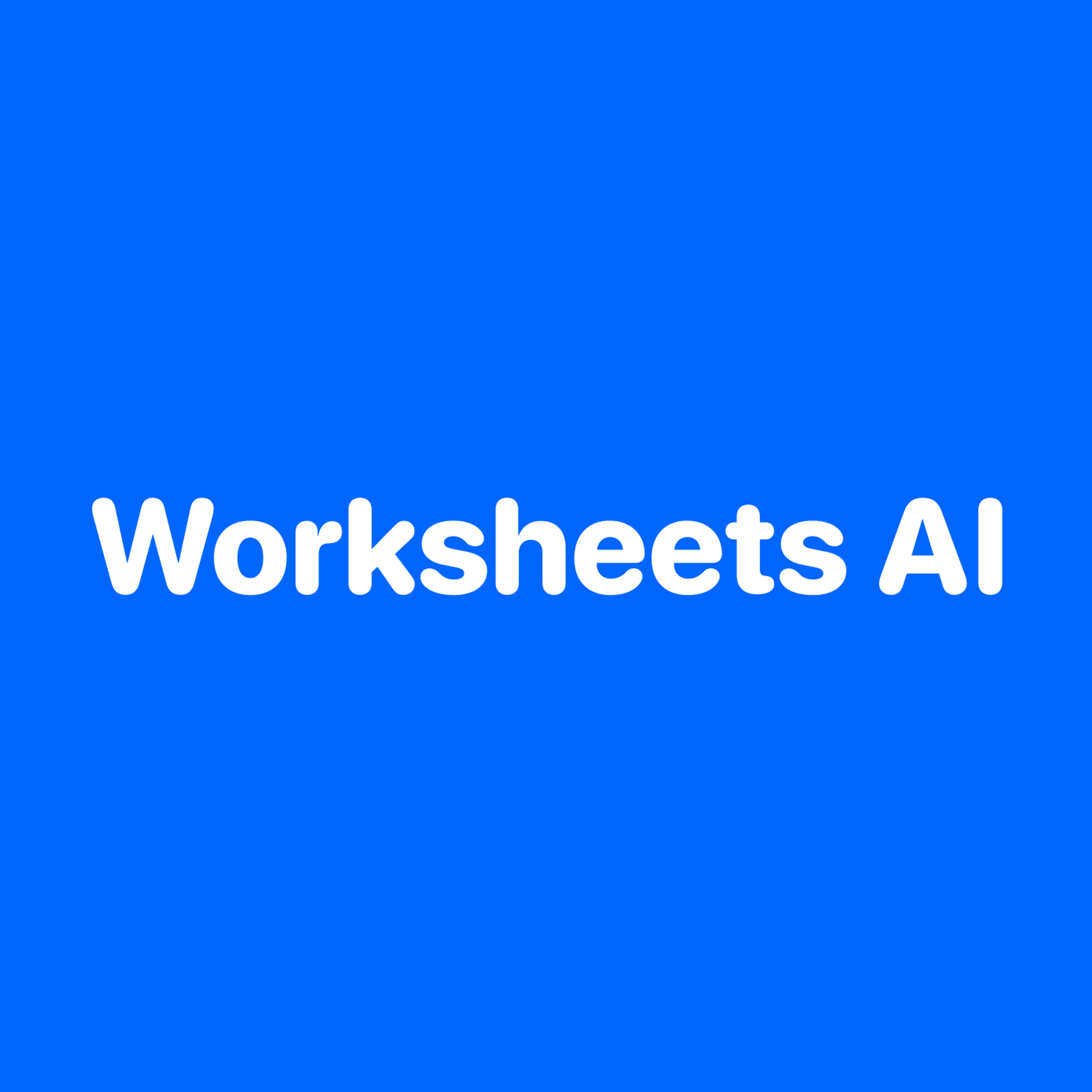 Worksheets AI About