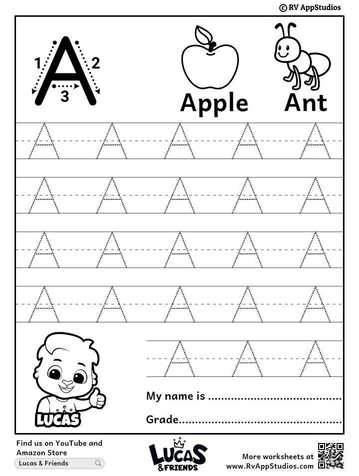 Worksheets For Tracing Capital Letters Infoupdate