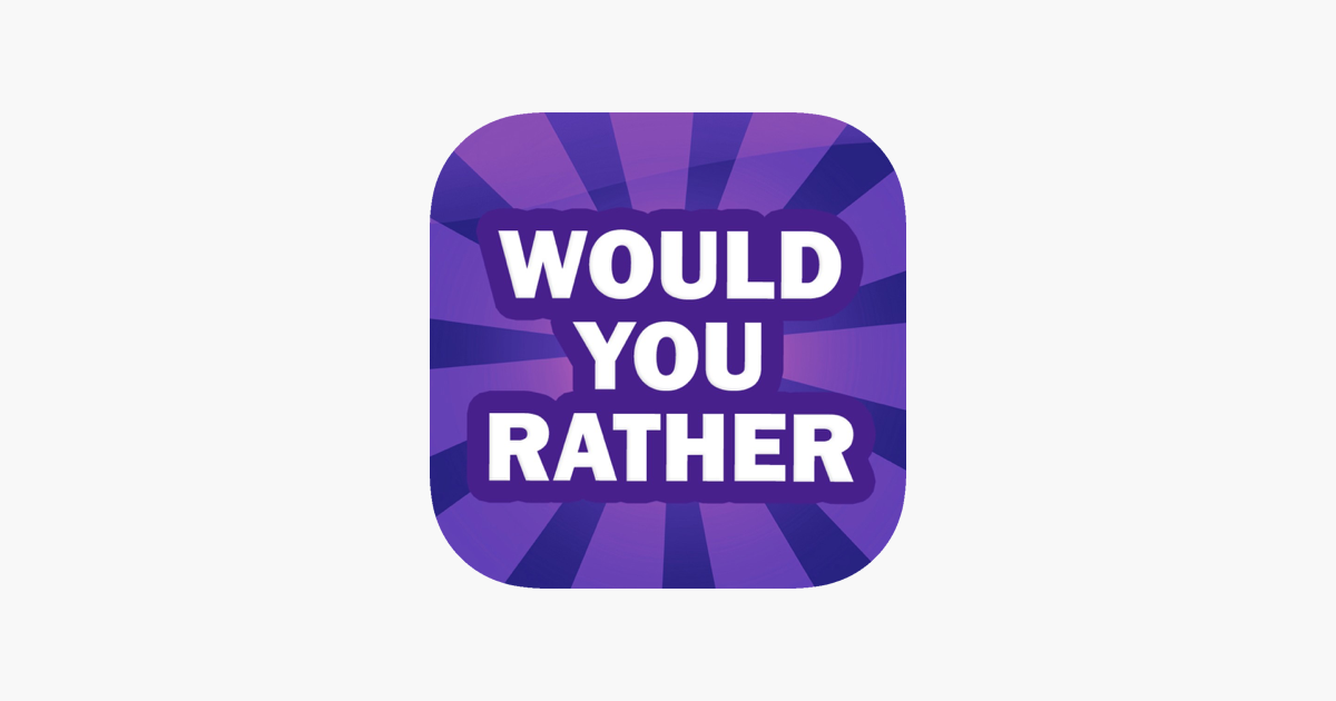 would you rather card game printable
