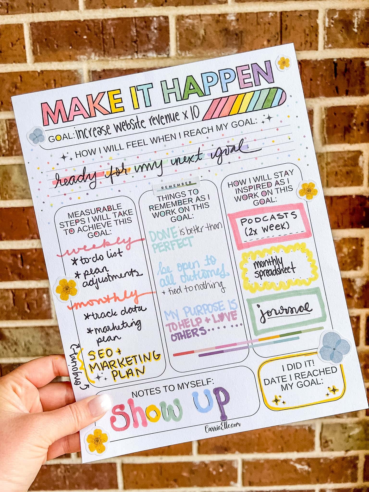 vision board templates