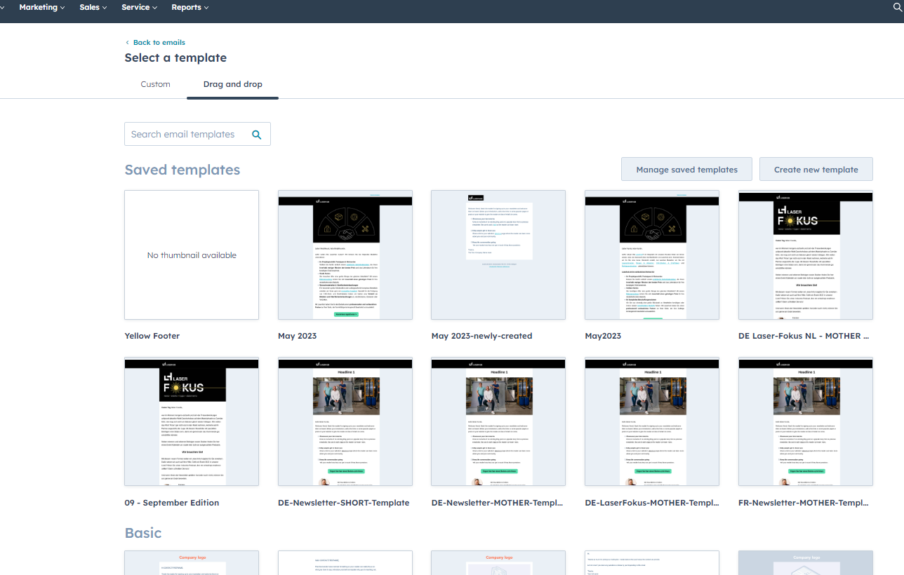 Email Templates State They re Saved But Don t Appear In Library When Trying To Apply Email Marketing Tool HubSpot Community