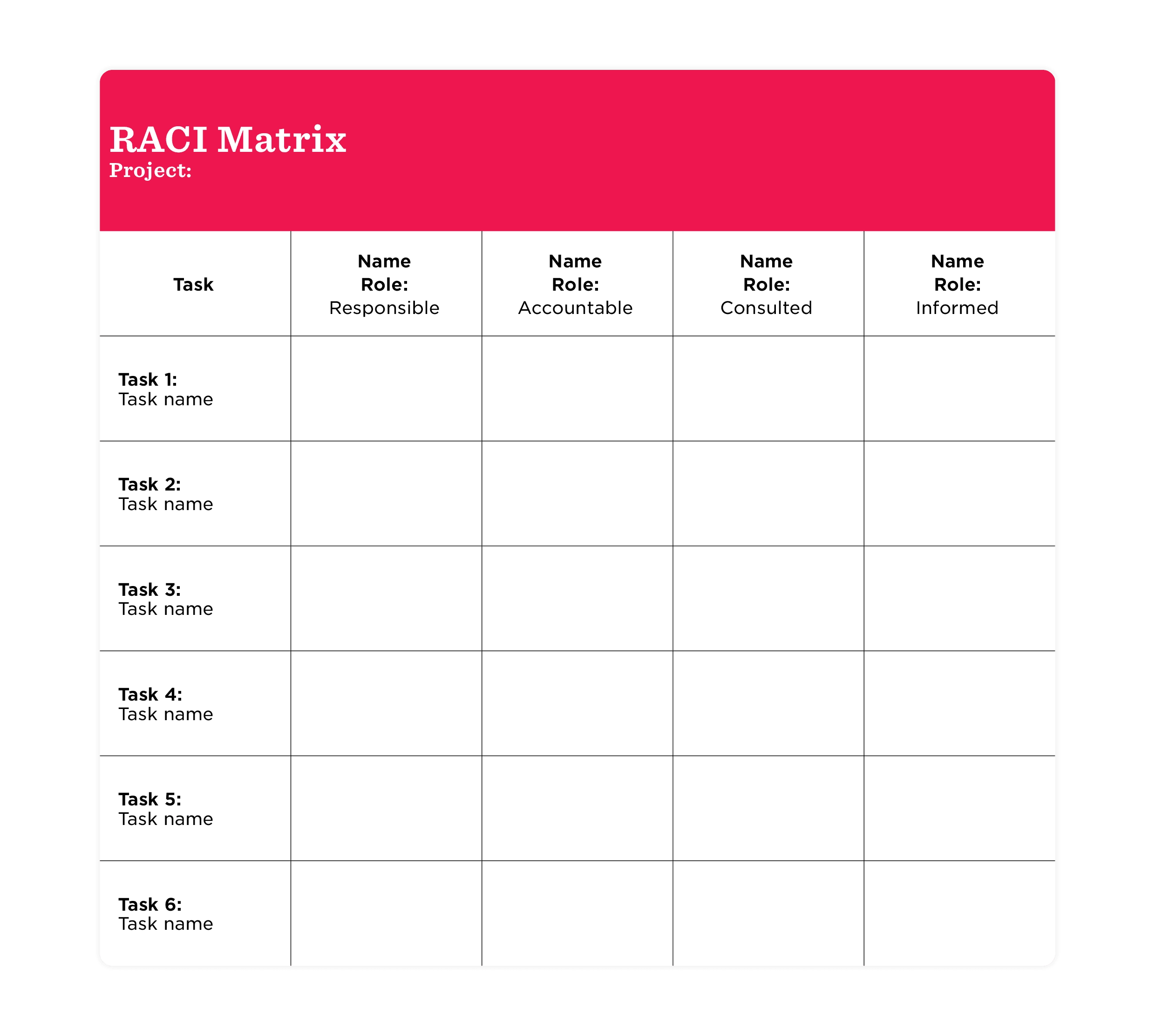Free RACI Template Matrix 2026 HiBob